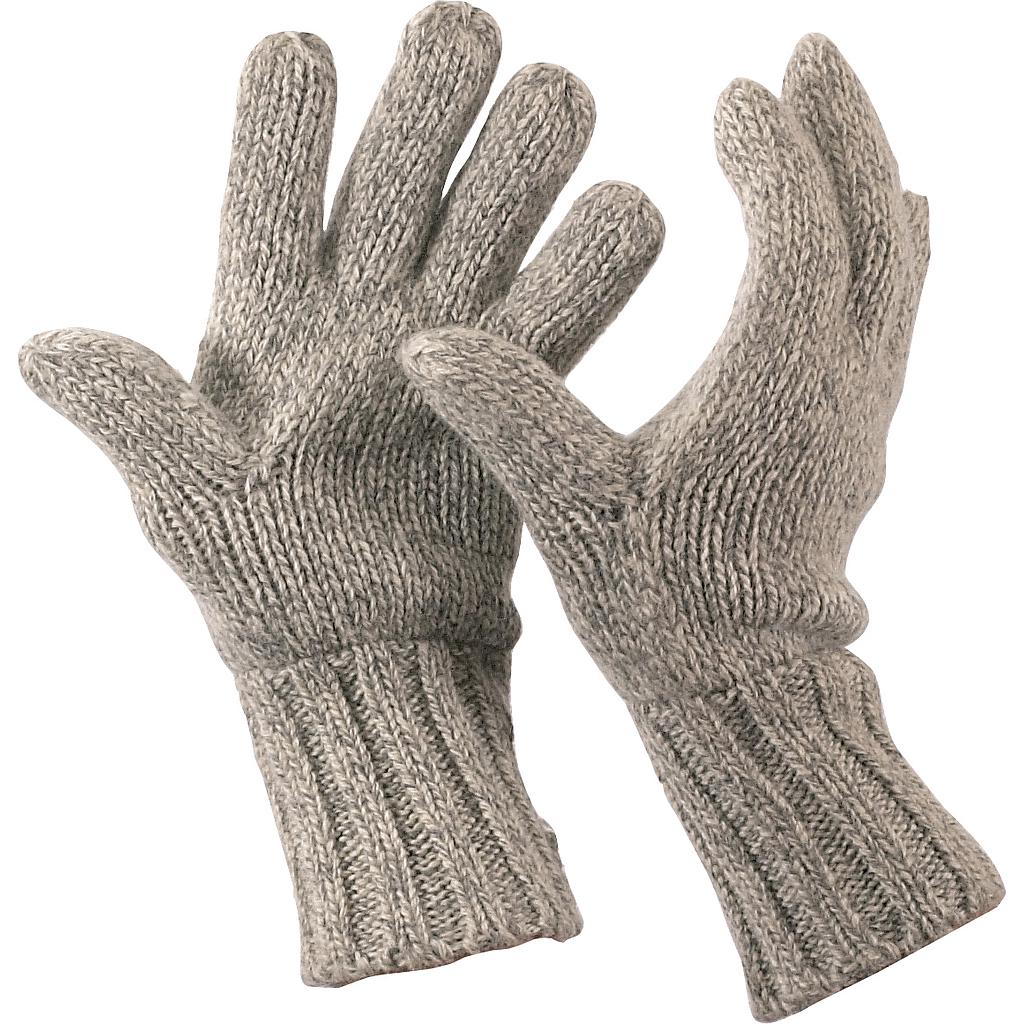 Rag Wool Glove Walnut
