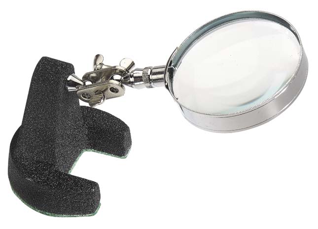 Handsfree Magnifier Solid Base 4x60mm