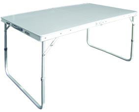 Foldup Table Aluminium Frame 115x70x68cm