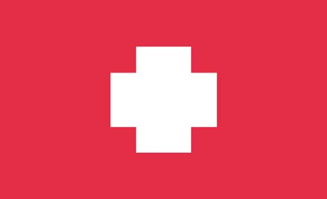 Swiss Flag 5' X 3'