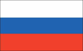 Russia Flag 5' X 3'