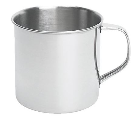 S/Steel Mug 10cm