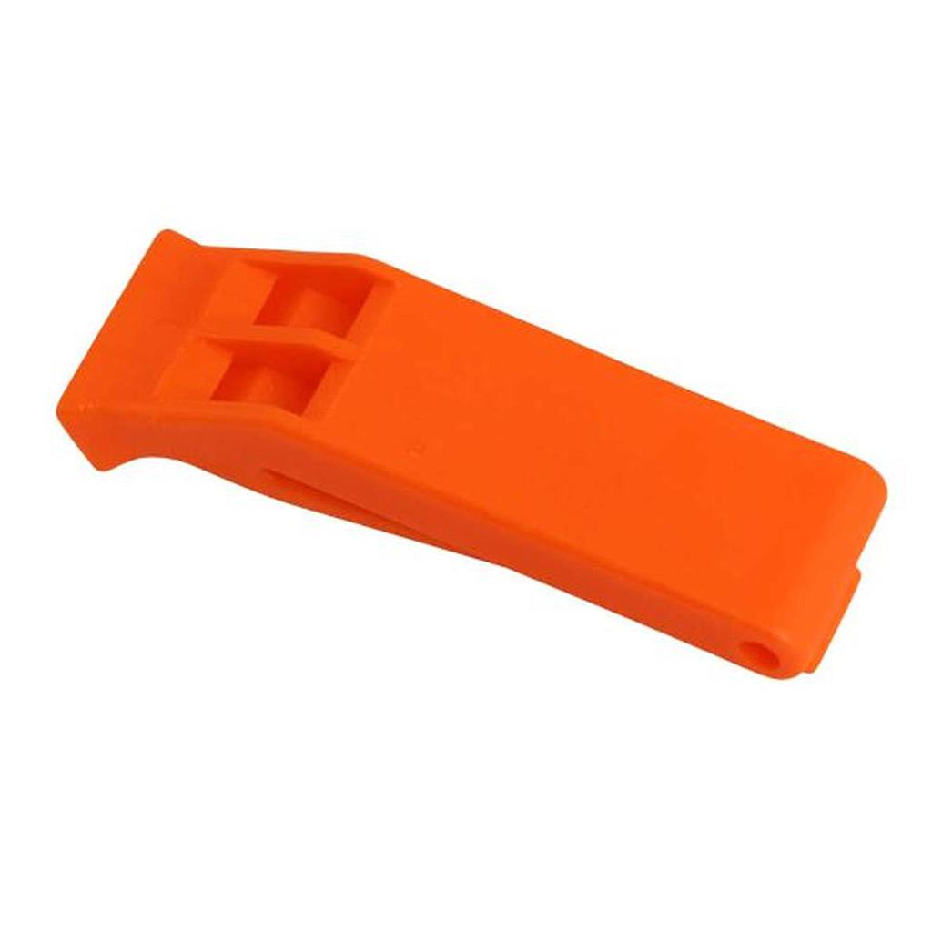 Orange Safety Whistle Lifejacket Style